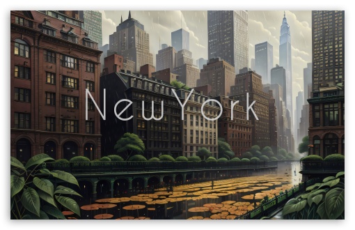 New York City digital painting UltraHD Wallpaper for UHD 16:9 2160p 1440p 1080p 900p 720p ; 8K UHD TV 16:9 Ultra High Definition 2160p 1440p 1080p 900p 720p ; UltraWide 21:9 24:10 ; Widescreen 16:10 5:3 WHXGA WQXGA WUXGA WXGA WGA ; Fullscreen 4:3 5:4 3:2 UXGA XGA SVGA QSXGA SXGA DVGA HVGA HQVGA ( Apple PowerBook G4 iPhone 4 3G 3GS iPod Touch ) ; Tablet 1:1 ;