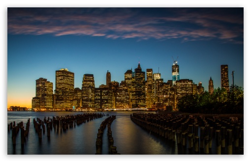 New York City Downtown Ultra HD Desktop Background Wallpaper for 4K UHD ...