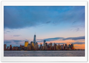 New York City Skyline Ultra HD Wallpaper for 4K UHD Widescreen desktop, tablet & smartphone