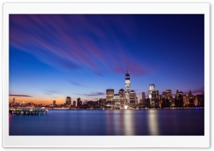 New York City Skyline Ultra HD Wallpaper for 4K UHD Widescreen desktop, tablet & smartphone