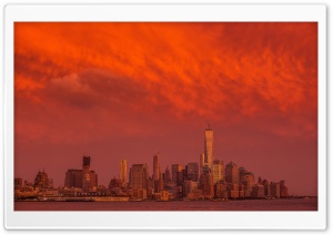 New York City Storm Ultra HD Wallpaper for 4K UHD Widescreen desktop, tablet & smartphone