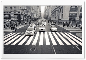 New York City Streets Ultra HD Wallpaper for 4K UHD Widescreen desktop, tablet & smartphone