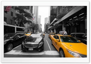 New York City Taxi Ultra HD Wallpaper for 4K UHD Widescreen desktop, tablet & smartphone