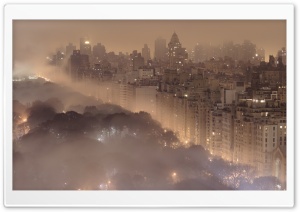 New York Fog Ultra HD Wallpaper for 4K UHD Widescreen desktop, tablet & smartphone