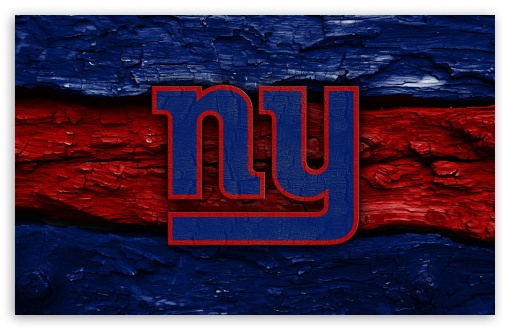 New York Giants Wooden Logo UltraHD Wallpaper for Widescreen 16:10 ;