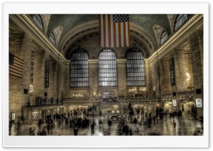 New York Grand Central Station Ultra HD Wallpaper for 4K UHD Widescreen desktop, tablet & smartphone
