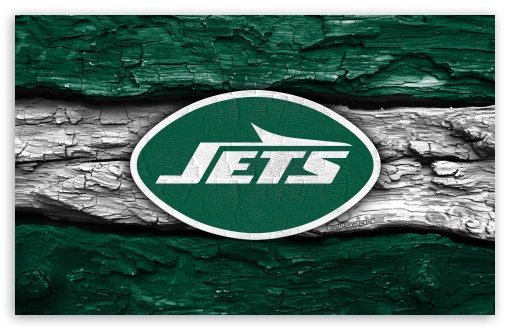 New York Jets Wooden Logo UltraHD Wallpaper for Widescreen 16:10 ;