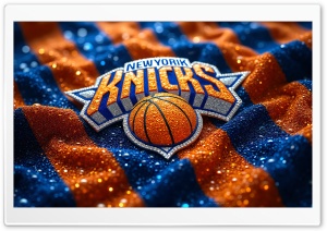 New York Knicks Logo 4K UHD Wallpaper for Widescreen and UltraWide Desktop, UltraHD TV, Smartphone, Tablet