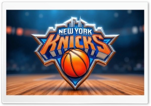 New York Knicks Logo 4K UHD Wallpaper for Widescreen and UltraWide Desktop, UltraHD TV, Smartphone, Tablet