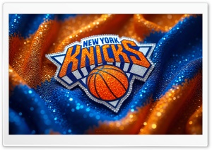 New York Knicks Logo 4K UHD Wallpaper for Widescreen and UltraWide Desktop, UltraHD TV, Smartphone, Tablet