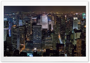 New York Midtown Skyline Ultra HD Wallpaper for 4K UHD Widescreen desktop, tablet & smartphone