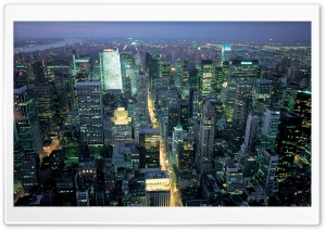 New York Night Life Ultra HD Wallpaper for 4K UHD Widescreen desktop, tablet & smartphone
