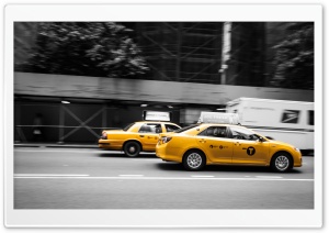 New York Taxi Ultra HD Wallpaper for 4K UHD Widescreen desktop, tablet & smartphone