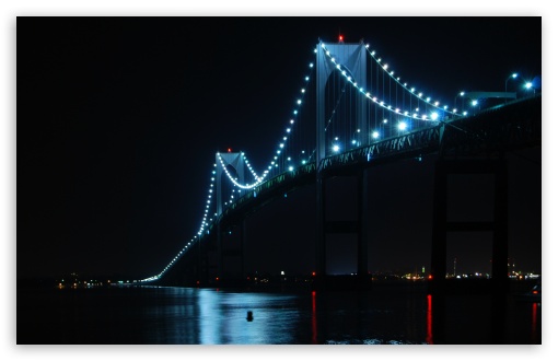 Newport Bridge Rhode Island UltraHD Wallpaper for UHD 16:9 ; HD 16:9 ; Widescreen 16:10 5:3 ; Fullscreen 4:3 5:4 3:2 ; Tablet 1:1 ;