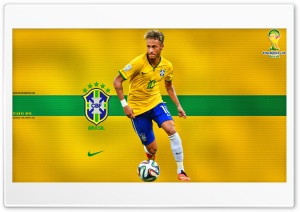 NEYMAR BRAZIL WORLD CUP 2014 Ultra HD Wallpaper for 4K UHD Widescreen desktop, tablet & smartphone