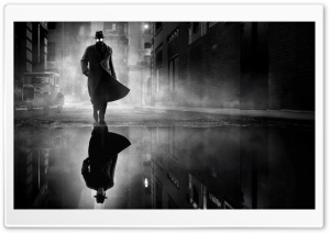 Nicolas Cage as Spider Noir 2026 Superhero TV Series 4K UHD Wallpaper for Widescreen and UltraWide Desktop, UltraHD TV, Smartphone, Tablet