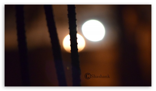 Night Bookeh UltraHD Wallpaper for UHD 16:9 ; HD 16:9 ;