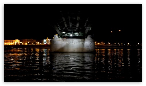 Night bridge UltraHD Wallpaper for UHD 16:9 ; HD 16:9 ;