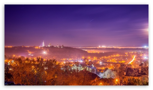 Night, City UltraHD Wallpaper for HD 16:9 ;