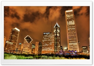 Night City HDR 1 Ultra HD Wallpaper for 4K UHD Widescreen desktop, tablet & smartphone