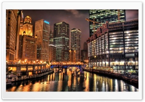 Night City HDR 2 Ultra HD Wallpaper for 4K UHD Widescreen desktop, tablet & smartphone