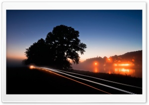 Night Highway Ultra HD Wallpaper for 4K UHD Widescreen desktop, tablet & smartphone