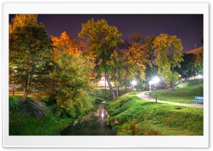 Night Park Ultra HD Wallpaper for 4K UHD Widescreen desktop, tablet & smartphone