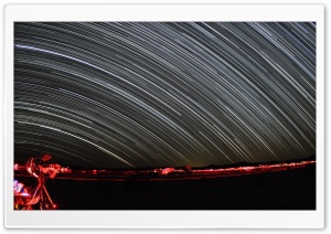 Night Sky Long Exposure Ultra HD Wallpaper for 4K UHD Widescreen desktop, tablet & smartphone