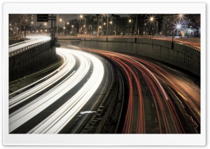 Night Traffic Ultra HD Wallpaper for 4K UHD Widescreen desktop, tablet & smartphone