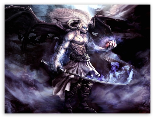 night warrior UltraHD Wallpaper for Fullscreen 4:3 ;