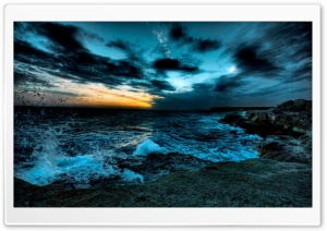 night waves 4K UHD Wallpaper for Widescreen and UltraWide Desktop, UltraHD TV, Smartphone, Tablet
