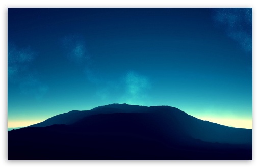 Nighty Mountain Peak UltraHD Wallpaper for Widescreen 16:10 ;