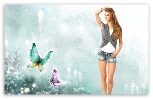 Nina Agdal UltraHD Wallpaper for Widescreen 16:10 ;