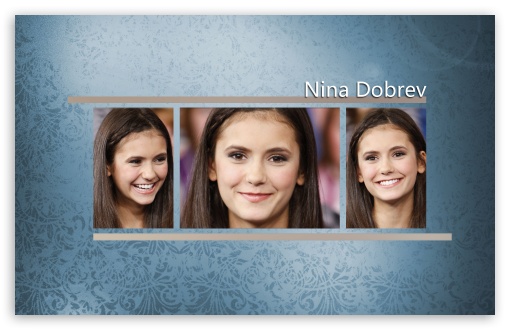 Nina Dobrev UltraHD Wallpaper for Widescreen 16:10 ;