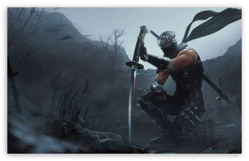 NINJA GAIDEN 2 Black 2025 Video Game UltraHD Wallpaper for UHD 16:9 ; HD 16:9 ; UltraWide 21:9 24:10 ; Widescreen 16:10 5:3 ; Fullscreen 4:3 5:4 3:2 ; Tablet 1:1 ; Mobile 9:16 9:19.5 9:20 9:21 9:22 10:16 2:3 3:5 3:4 ;