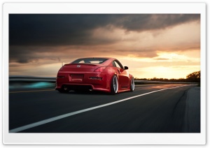 Nissan 350Z Red Ultra HD Wallpaper for 4K UHD Widescreen desktop, tablet & smartphone