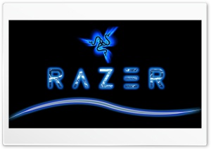 Njelss Blue Razer Wallpaper 4K UHD Wallpaper for Widescreen and UltraWide Desktop, UltraHD TV, Smartphone, Tablet