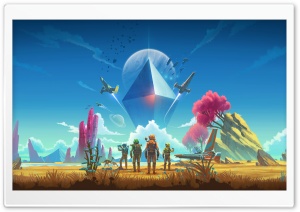 No Man s Sky 2018 video game Ultra HD Wallpaper for 4K UHD Widescreen desktop, tablet & smartphone