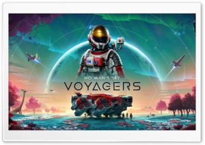 No Man's Sky Voyagers Video Game 4K UHD Wallpaper for Widescreen and UltraWide Desktop, UltraHD TV, Smartphone, Tablet