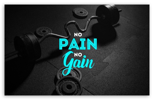 No Pain No Gain Motivational Quote UltraHD Wallpaper for UHD 16:9 ; HD 16:9 ; UltraWide 21:9 24:10 ; Widescreen 16:10 5:3 ; Fullscreen 4:3 5:4 3:2 ; Tablet 1:1 ; Mobile 9:16 9:19.5 9:20 10:16 2:3 3:5 3:4 ;