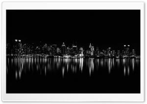 Noir New York City Nightscape 4K UHD Wallpaper for Widescreen and UltraWide Desktop, UltraHD TV, Smartphone, Tablet