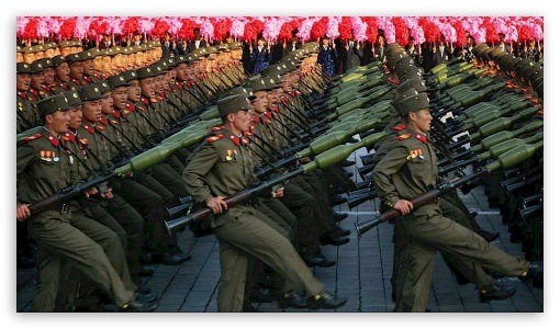 North Korean Male Military UltraHD Wallpaper for HD 16:9 ;