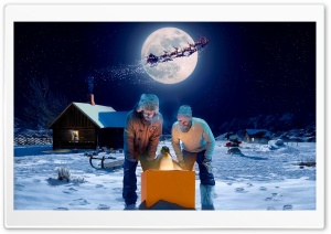 North Pole Magic Ultra HD Wallpaper for 4K UHD Widescreen desktop, tablet & smartphone