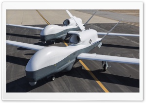 Northrop Grumman MQ-4C Triton American UAV 4K UHD Wallpaper for Widescreen and UltraWide Desktop, UltraHD TV, Smartphone, Tablet