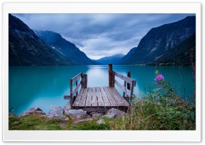Norway, Sea Lake Water Clouds Sky Ultra HD Wallpaper for 4K UHD Widescreen desktop, tablet & smartphone