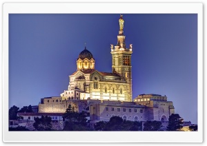 Notre Dame De La Garde Ultra HD Wallpaper for 4K UHD Widescreen desktop, tablet & smartphone