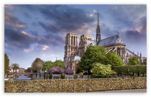 Notre Dame de Paris, Paris, France UltraHD Wallpaper for HD 16:9 ; Widescreen 16:10 5:3 ; Fullscreen 4:3 5:4 3:2 ;