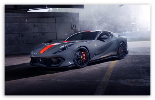 Novitec Ferrari 812 Competizione Sports Car UltraHD Wallpaper for UHD 16:9 ; HD 16:9 ; UltraWide 21:9 24:10 ; Widescreen 16:10 5:3 ; Fullscreen 4:3 5:4 3:2 ;