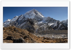 Nuptse, Everest, Himalayas, Mountains, Nepal, Peak 4K UHD Wallpaper for Widescreen and UltraWide Desktop, UltraHD TV, Smartphone, Tablet