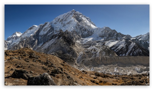 Nuptse, Everest, Himalayas, Mountains, Nepal, Peak UltraHD Wallpaper for UHD 16:9 ; HD 16:9 ; UltraWide 21:9 24:10 ; Dual 5:4 ;
